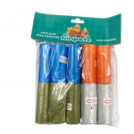 10 Rollos de Bolsas Biodegradables Perfumadas para Heces de Mascotas