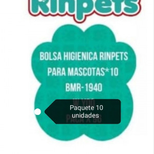 10 Rollos de Bolsas Biodegradables Perfumadas para Heces de Mascotas