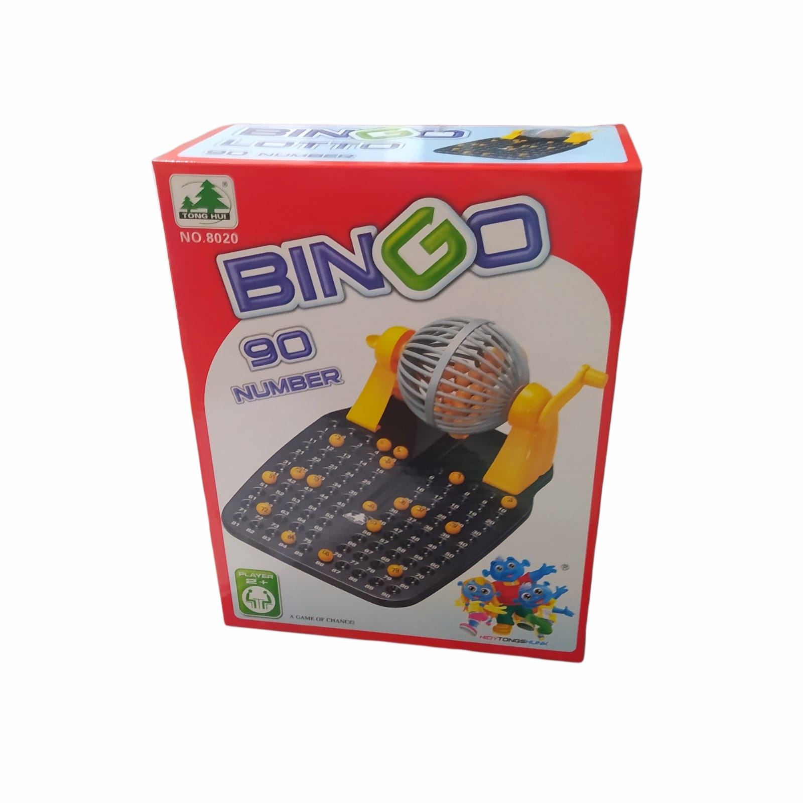 Juego de bingo con ruleta de 24 cartones