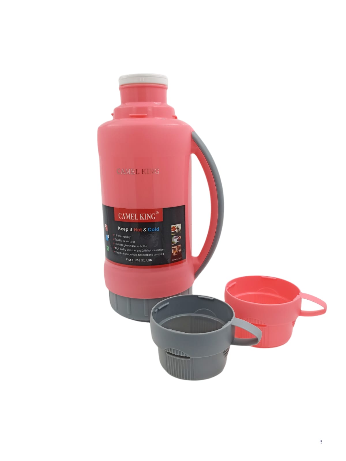 Termo Grande 36cm*12cm de dos tazas con interior en vidrio que conserva la temperatura al por mayor