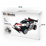 Auto de Carreras con Control Remoto para Armar OxBlocks 0102 - 191 Piezas