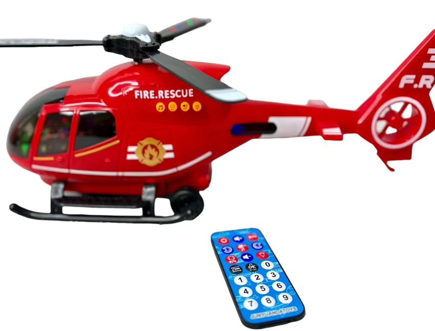 HELICOPTERO MILITAR CON CONTROL