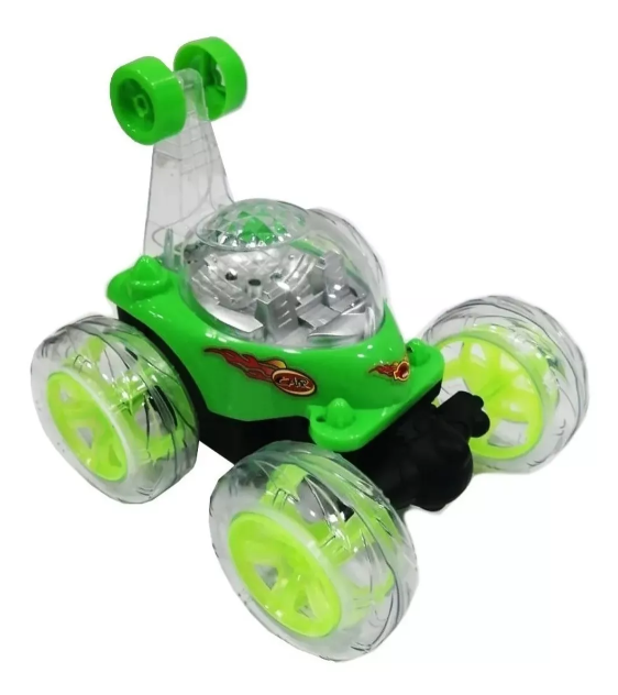Carro Loco Neón a Control Remoto: Giros 360 con Luces y Sonido al por mayor