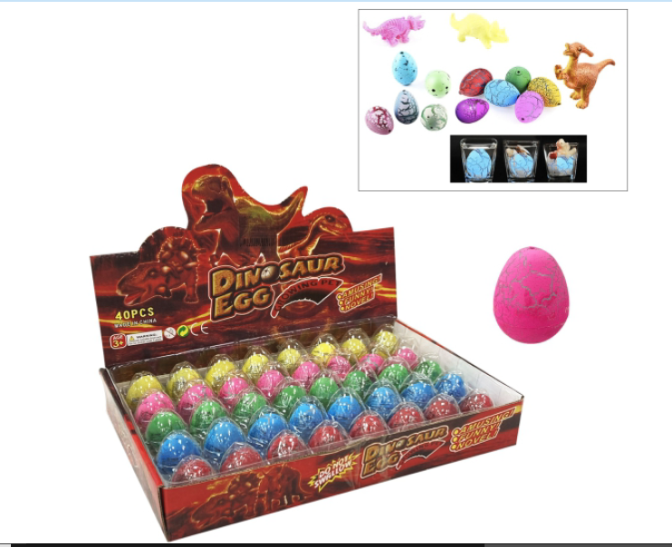 HUEVO DINOSAURIO (CJX40) (4.5CM) AL POR MAYOR