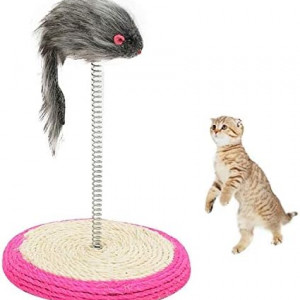 Juguete de raton con resorte para gatos al por mayor