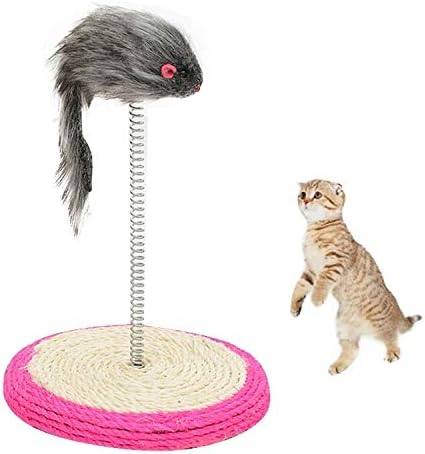 Juguete de raton con resorte para gatos al por mayor