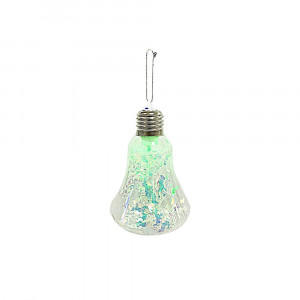 BOMBILLO NAVIDEÑO MULTICOLOR 8CM AL POR MAYOR