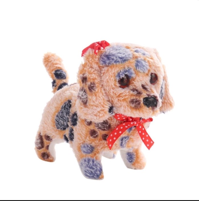 Perrito de peluche robótico con luces y sonido al por mayor