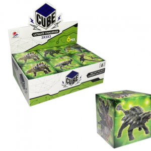 CUBO DIDACTICO ESTAMPADO DINOSAURIO 5.7CM AL POR MAYOR