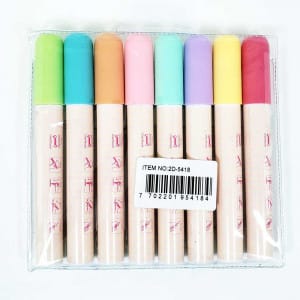 Marcadores en colores pasteles especiales para globos (8 unidades)