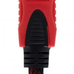 Cable Hdmi 1.5 Metros Doble Filtro Mallado Punta Plateada Nuevo