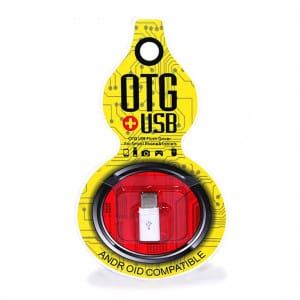 Adaptador OTG tipo C para teléfonos