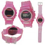 Billetera y reloj para niña de Juguete color Rosa