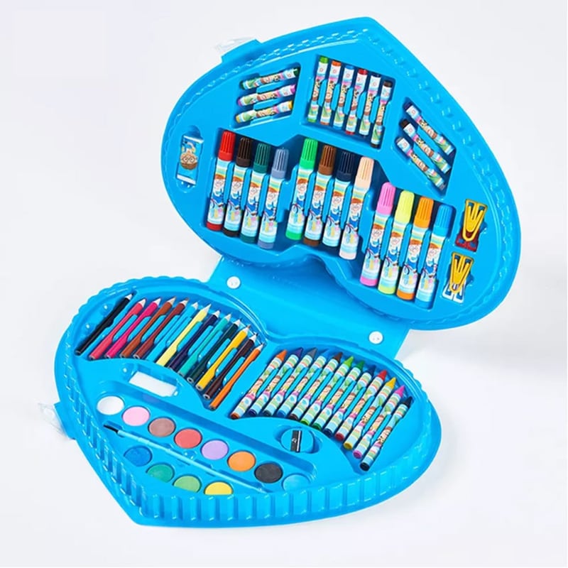 Kit de  arte  72 piezas forma corazon