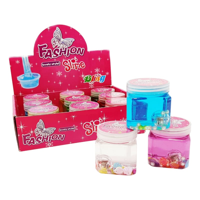 SLIME LENTEJUELAS CON LUZ (CJX12)