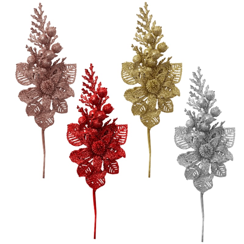 PIN FLOR NAVIDEÑO (PQTX12)(BDJAX120)