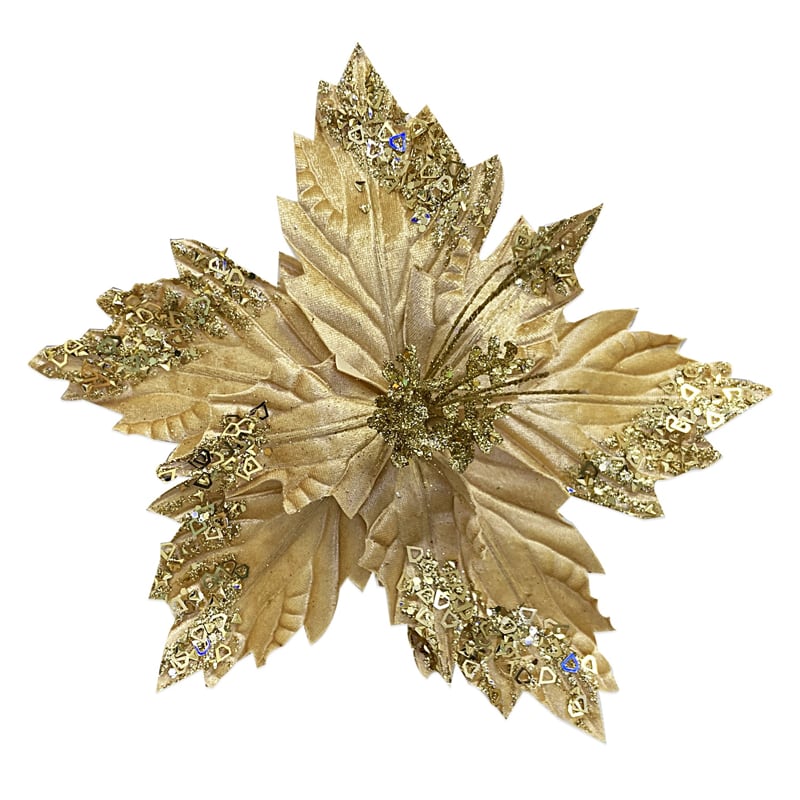 FLOR NAVIDEÑA DORADA(BDJ X144)