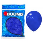 GLOBO DE LATEX LISO AZUL R12X50