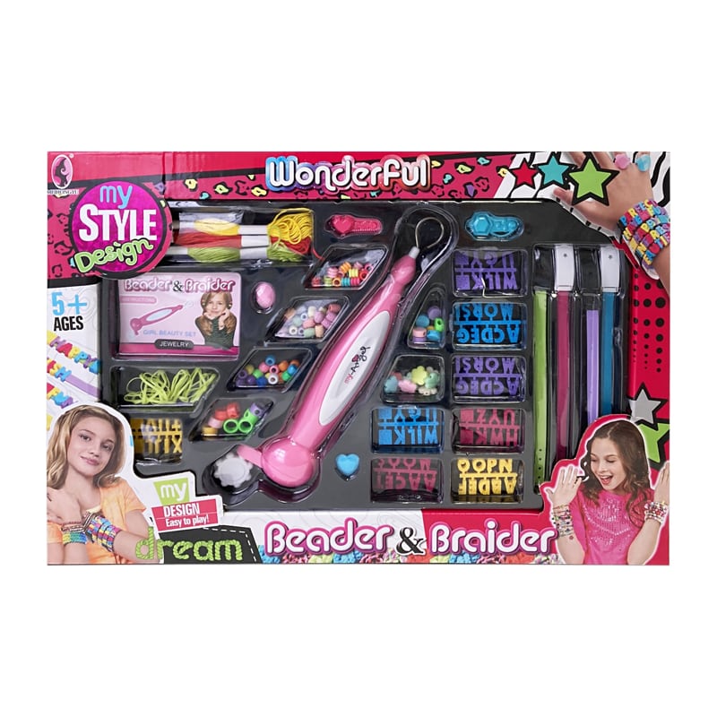 MAQUINA DE TRENZAS CON ACCESORIOS