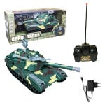 CARRO TANQUE CON CONTROL RECARGABLE