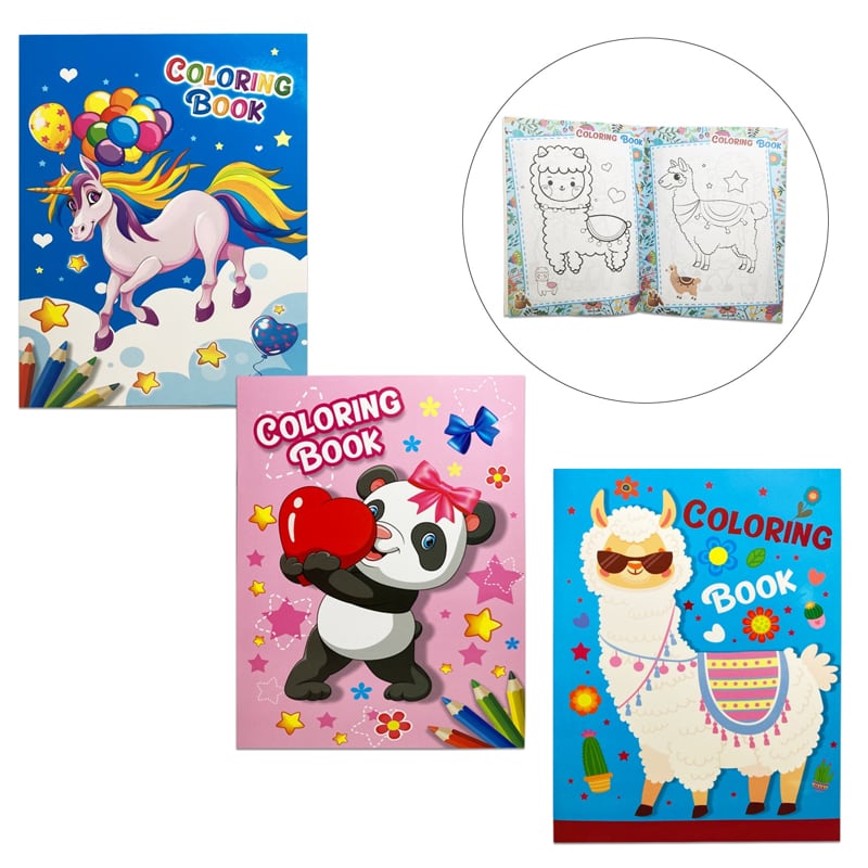 LIBRO PARA COLOREAR (PQT X 12 X-MD)