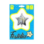 GLOBO ESTRELLA AGATA NEGRO 18";(PQTX25)