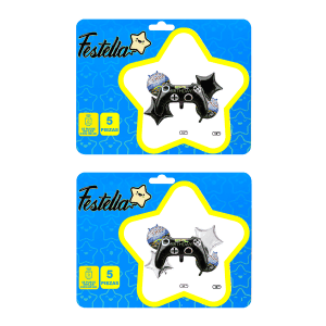 KIT GLOBO CONTROL DE JUEGO X5.