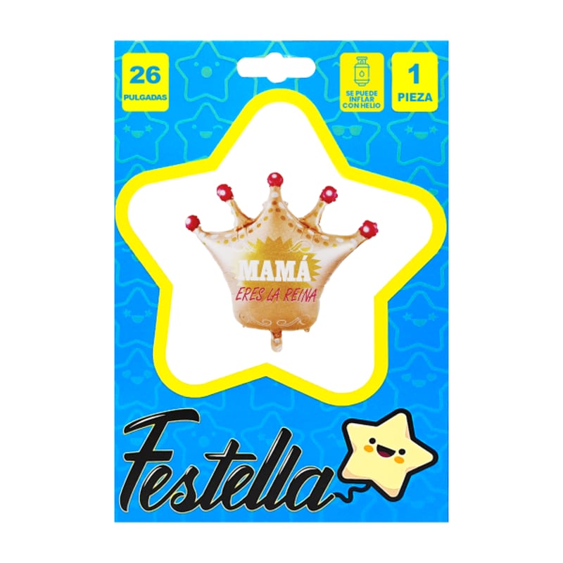 GLOBO CORONA MAMA 26"(PQTX25)