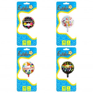 GLOBO FELIZ CUMPLEAÑOS 10"