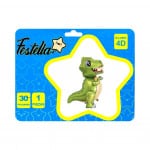 GLOBO DINOSAURIO VERDE 30" 4D