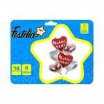 KIT GLOBO TE AMO MAMA X6(PQTX12)