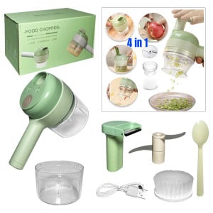 RALLADOR Y PICADOR ELECTRICO RECARGABLE