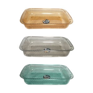 RECIPIENTE ACRILICO RECTANGULAR;