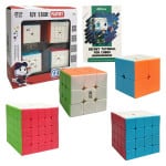 SET CUBO MAGICO X4 EN CAJA CON MANUAL