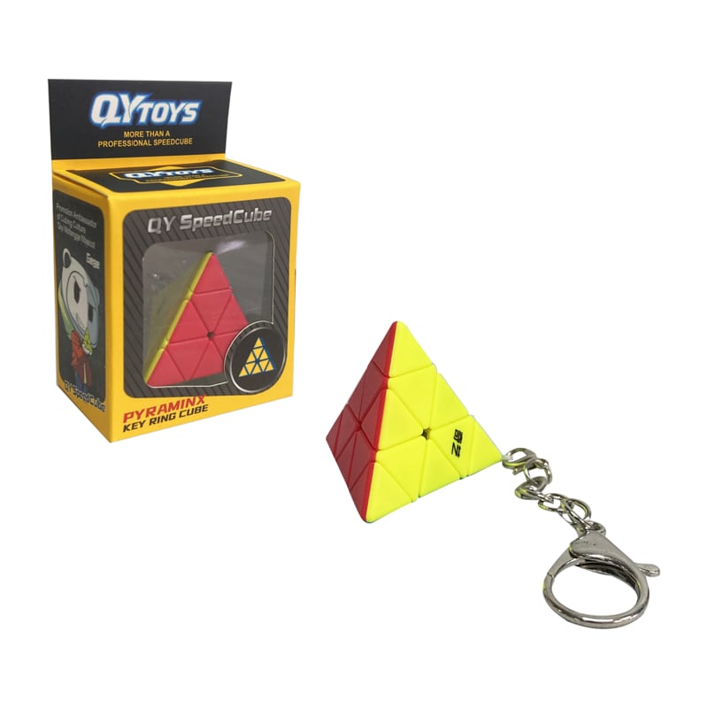 LLAVERO CUBO PIRAMIDE EN CAJA