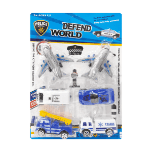 JUEGO DE POLICIA ENCARTONADO'