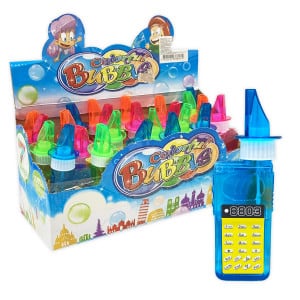 BURBUJERO TELEFONO PITO EN BOLSA (BOLSAX7)