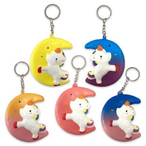 LLAVERO UNICORNIO LUNA(PQT X 24 UND)