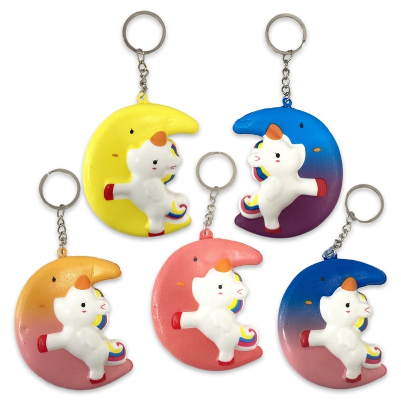 LLAVERO UNICORNIO LUNA(PQT X 24 UND)