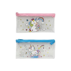 ESTUCHE ESTAMPADO UNICORNIO (PQT X 12 SURTIDO)"