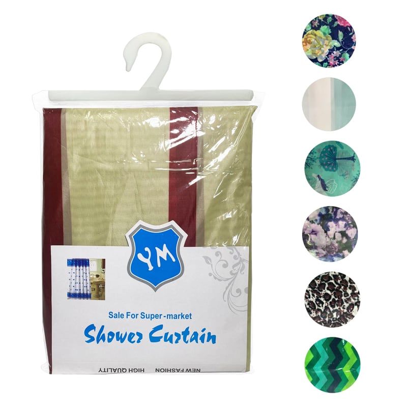 CORTINA DE BAÑO TIPO TELA 42G