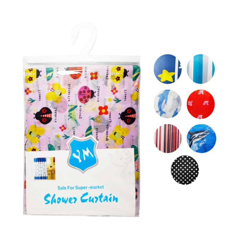 CORTINA DE BAÑO TIPO TELA 42G