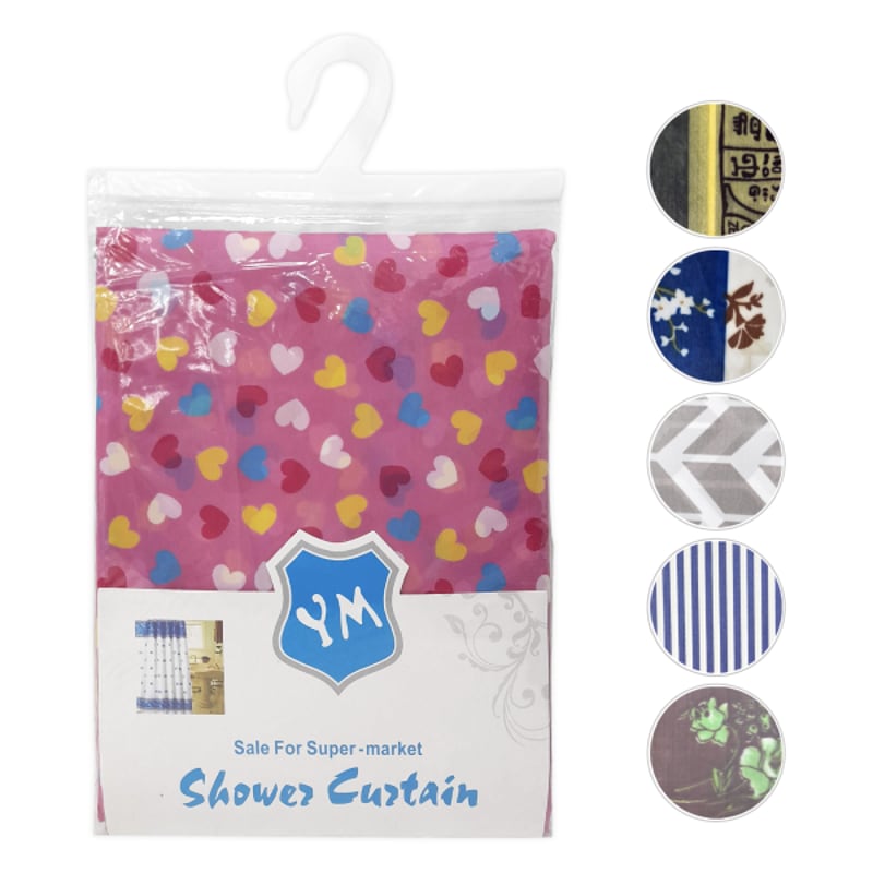 CORTINA DE BAÑO TIPO TELA 42G