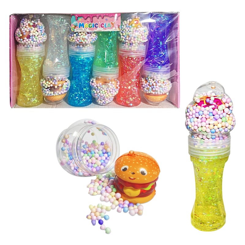 SLIME COLORES CON SQUICH (CJX6) (20CM)