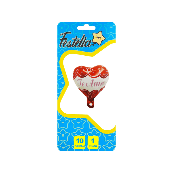 GLOBO TE AMO 10".(PQTX25)