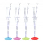 BASE PARA GLOBO CON LUZ REDONDA CON UNION