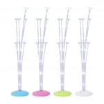 BASE PARA GLOBO CON LUZ REDONDA CON UNION