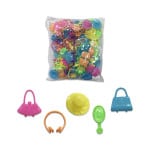 PAQUETE DE RELLENO ACCESORIOS BELLEZA X100