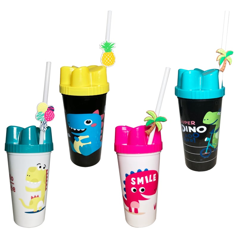 VASO PITILLO INFANTIL ESTAMPADO 600ML