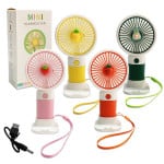 MINI VENTILADOR PORTATIL RECARGABLE 1 VELOCIDAD,